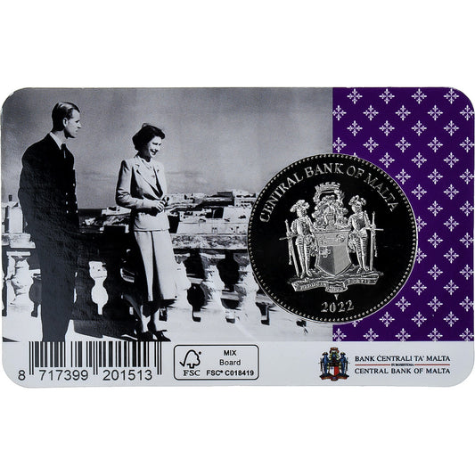 Malta, 
  
  Isabel II, 
  
  25 euros