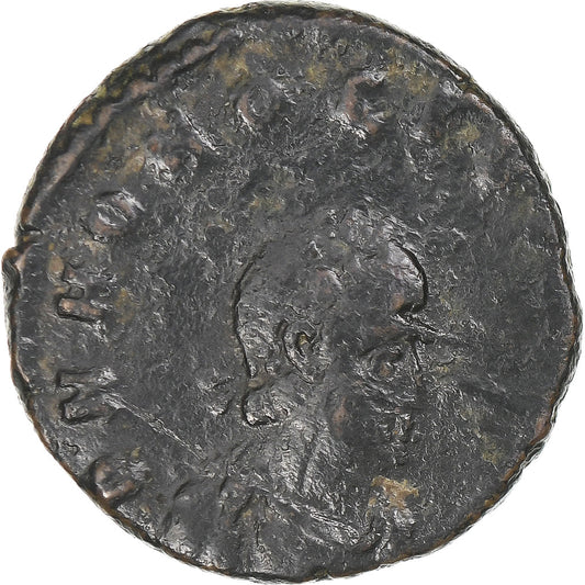 Honorio, 
  
  Follis, 
  
  392-395