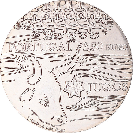 Portugal, 
  
  2-1/2 euros, 
  
  2014