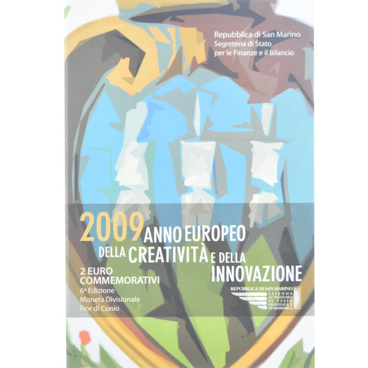 San Marino, 
  
  2 euros, 
  
  2009