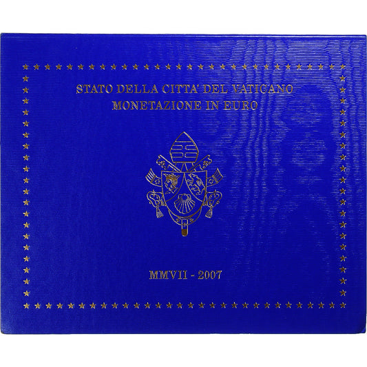 Vaticano,

1 céntimo a 2 euros,

2007