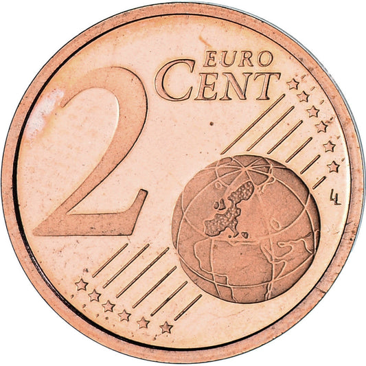 Alemania, 

2 céntimos de euro, 

2018
