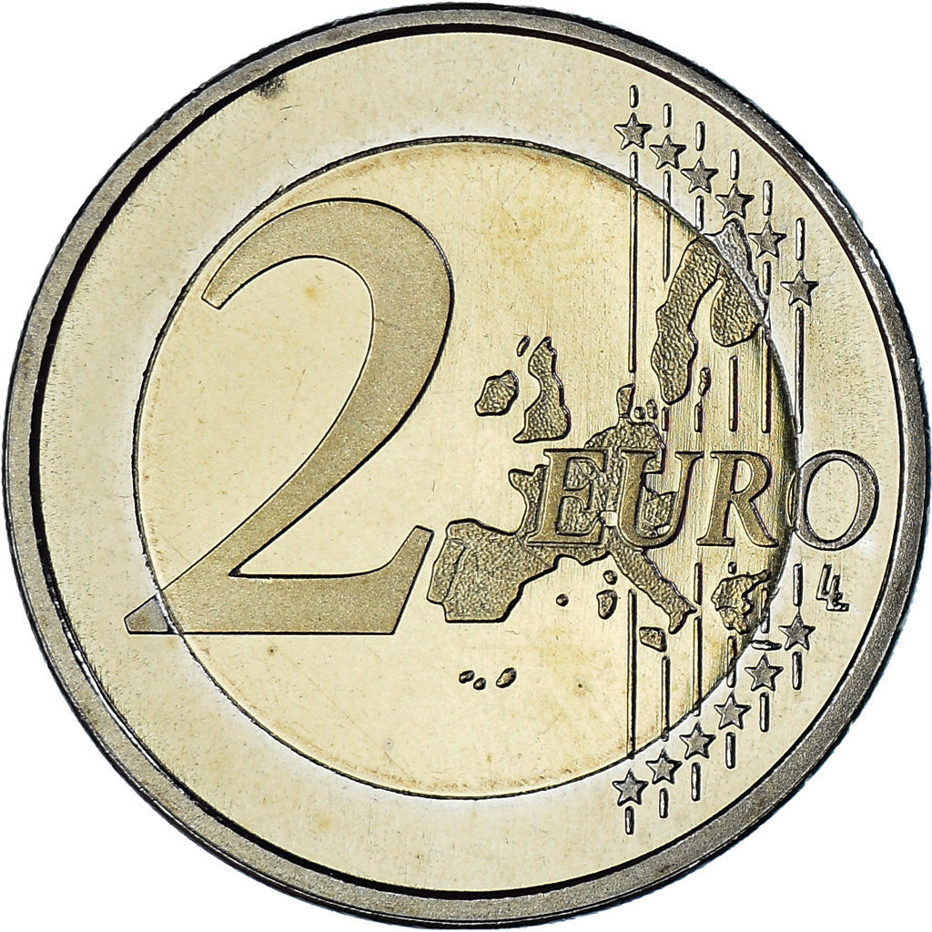 Países Bajos, 

2 euros, 

2002