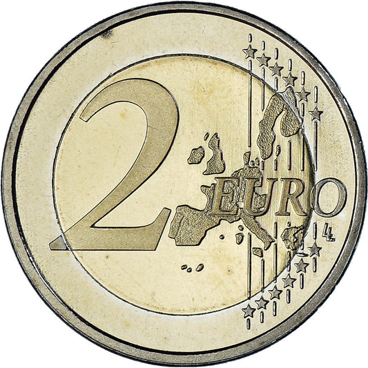 Países Bajos, 

2 euros, 

2002