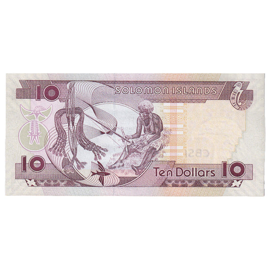 Billete de 10 dólares de las Islas Salomón