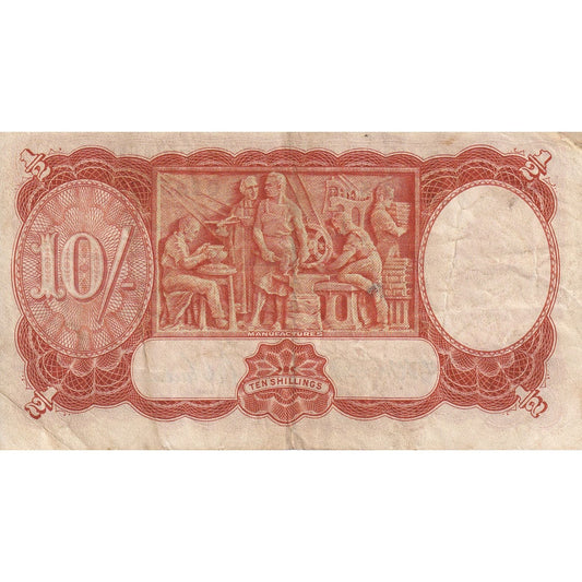 Billete de Australia, 10 chelines