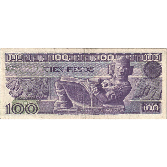 billete de banco, 
  
  México, 
  
  100 pesos