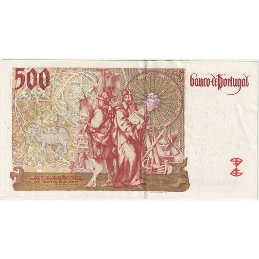 Portugal, 
  
  500 escudos, 
  
  2000-11-07