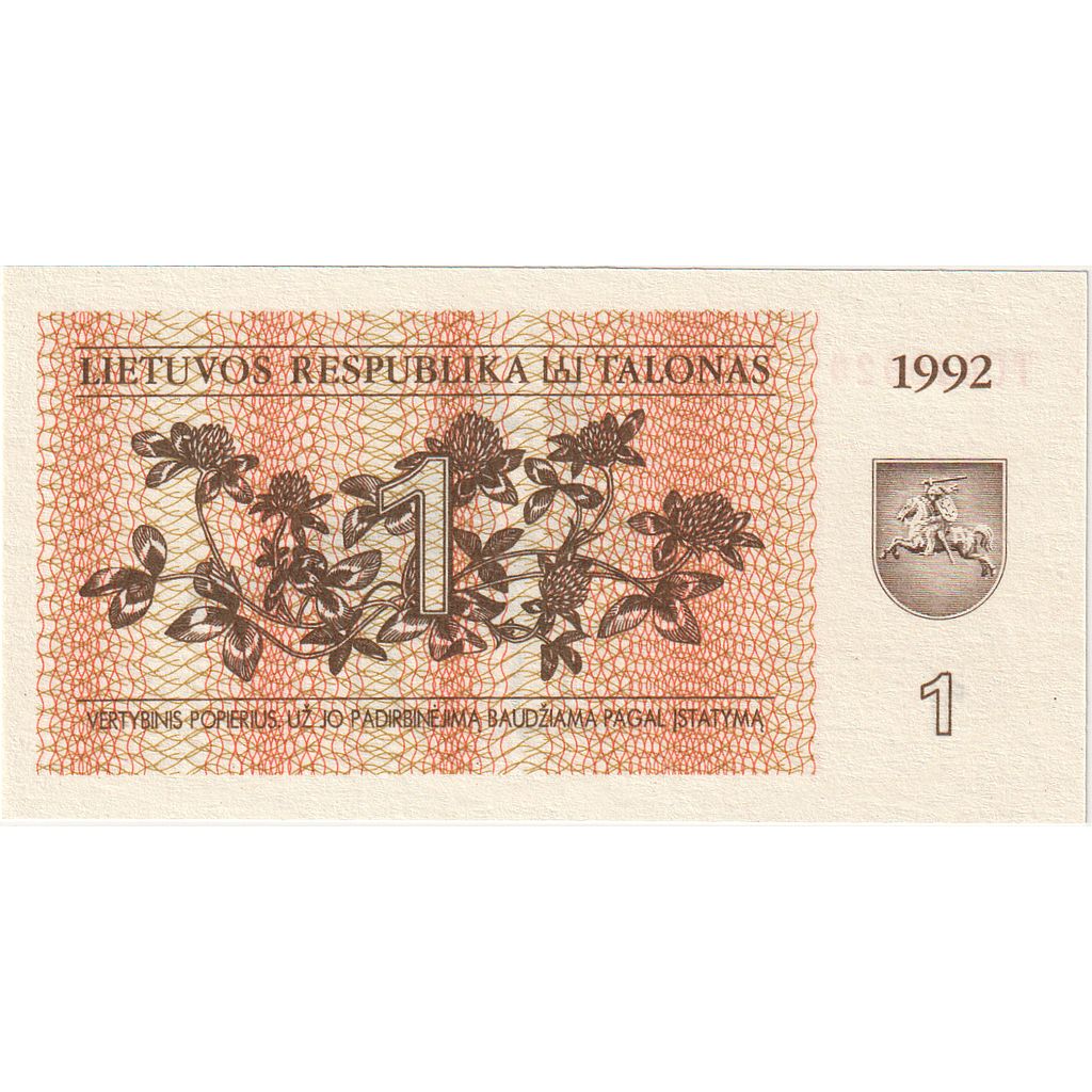 Lituania, 
  
  1 (Talónas), 
  
  1992