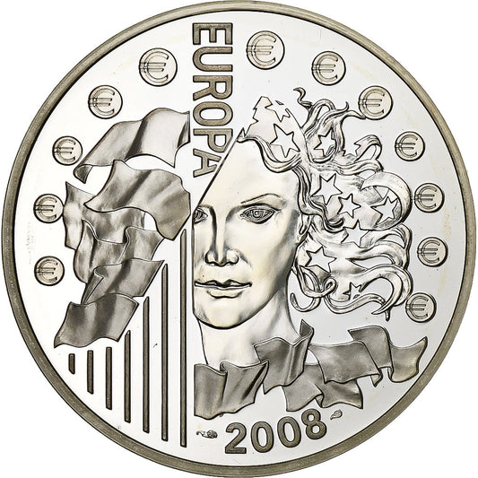 Francia, 
  
  1-1/2 euros, 
  
  Europa - Presidencia francesa de la Unión Europea