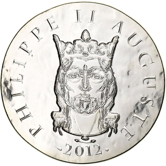 Francia, 
  
  10 euros, 
  
  Felipe II Augusto