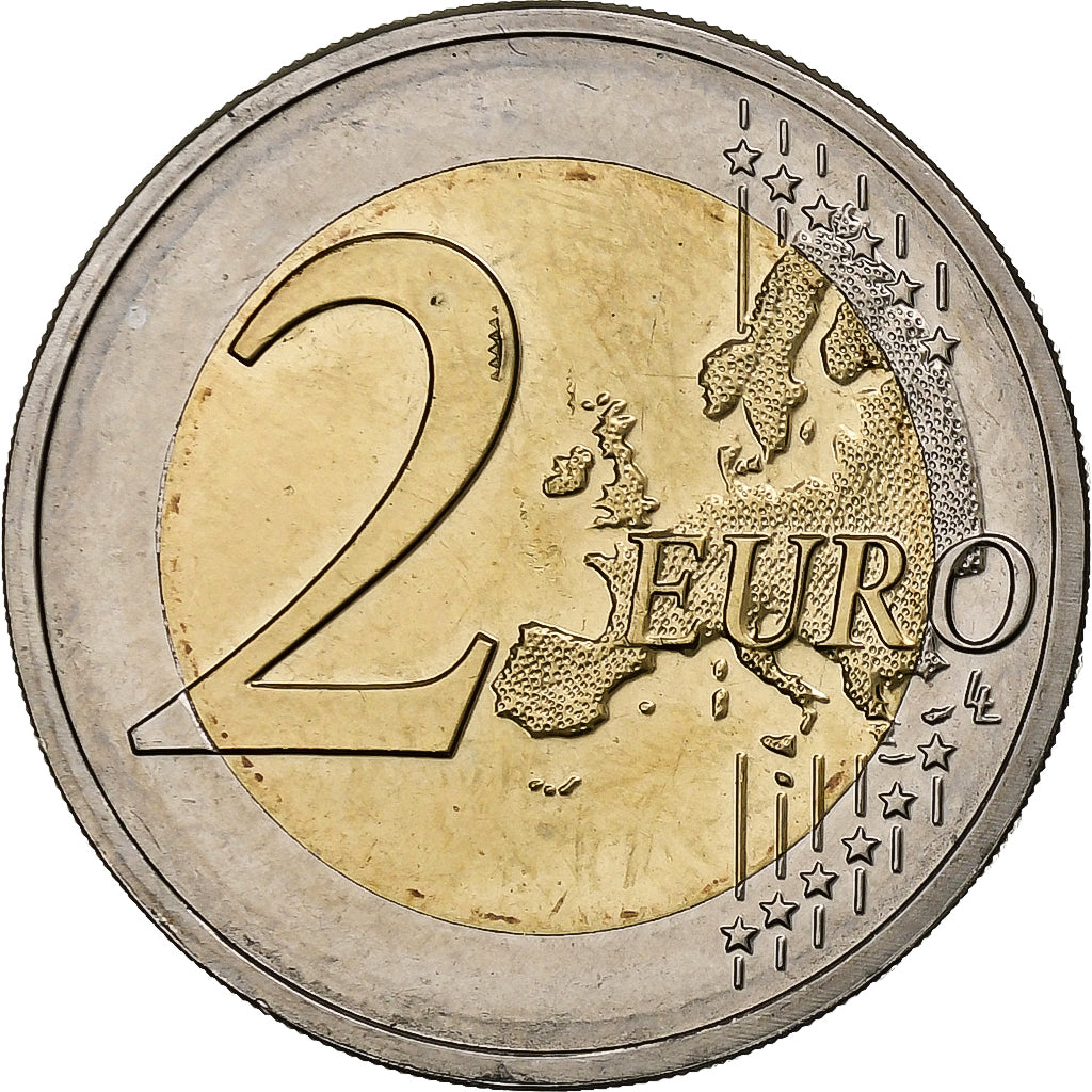 Malta, 

2 euros, 

30 años de la bandera de la Unión Europea