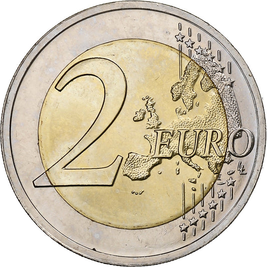 Estonia, 

2 euros, 

Camino a la Independencia