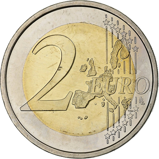 Luxemburgo,

2 euros,

25.º aniversario del nacimiento de Guillermo