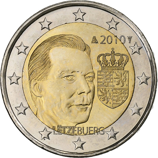 Luxemburgo, 
  
  2 euros, 
  
  Enrique I Duque Enrique