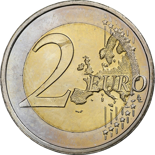 Luxemburgo, 

2 euros, 

Enrique I, Ascensión de Carlota