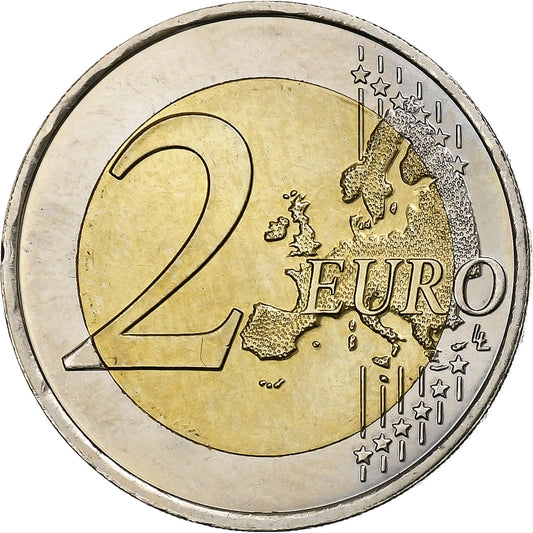 Luxemburgo, 
  
  2 euros, 
  
  Enrique I Palacio Gran Ducal