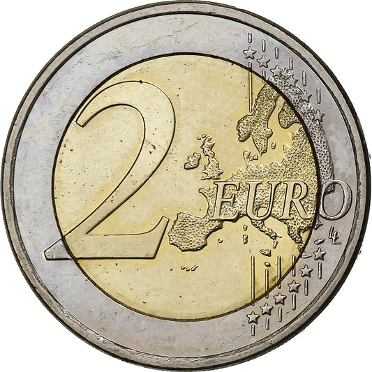 Estonia,

2 euros,

Mapa de Estonia