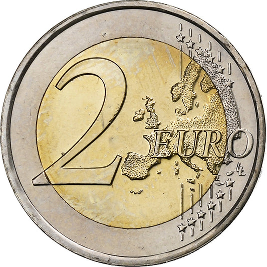 Países Bajos,

2 euros,

Adhesión de Guillermo Alejandro