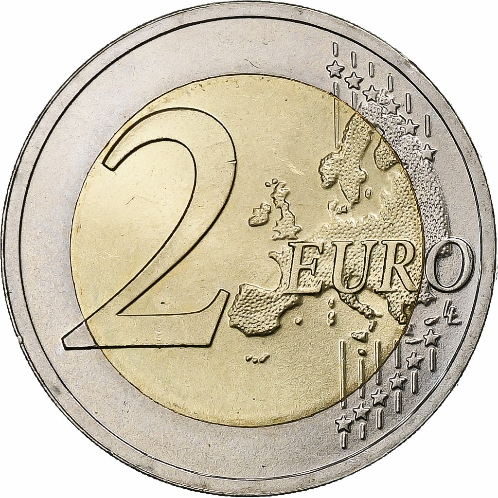 Letonia, 

2 euros, 

Centenario de los Estados Bálticos