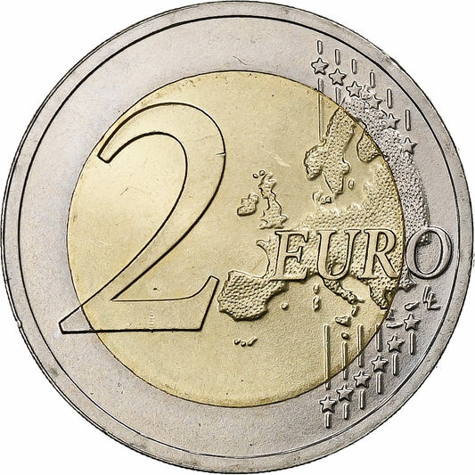 Letonia, 

2 euros, 

Centenario de los Estados Bálticos