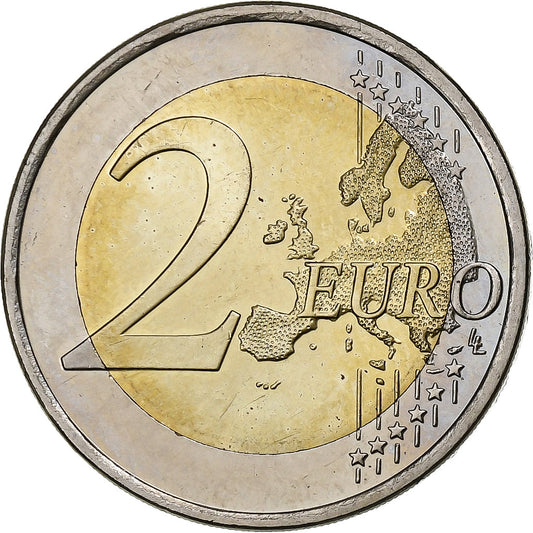 Finlandia, 
  
  2 euros, 
  
  Rahapaja - Marcos