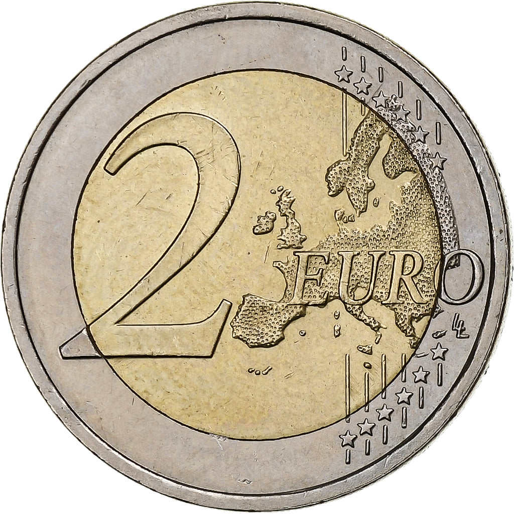 Eslovenia, 
  
  2 euros, 
  
  El poeta France Prešeren