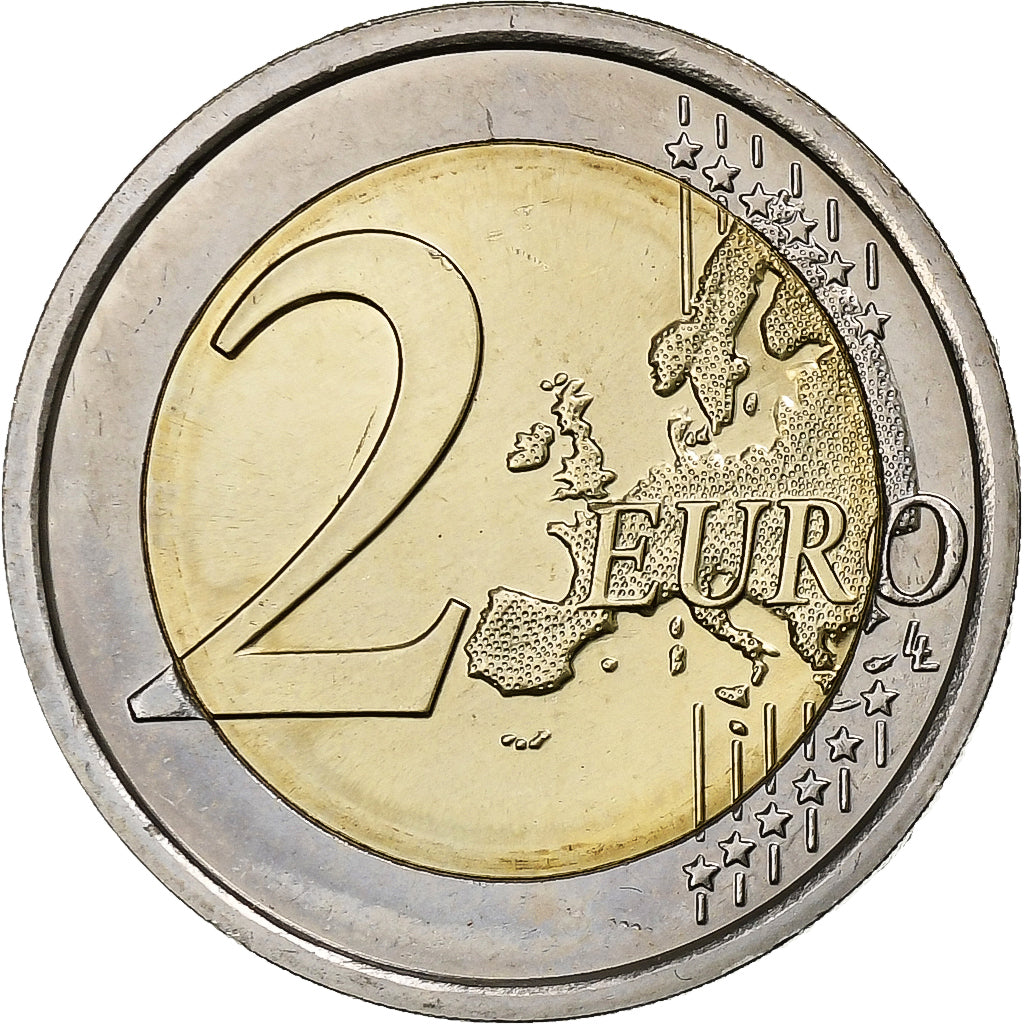 Eslovenia,

2 euros,

30 años de la bandera de la Unión Europea