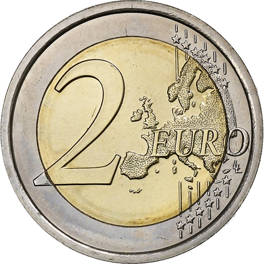 Eslovenia,

2 euros,

30 años de la bandera de la Unión Europea