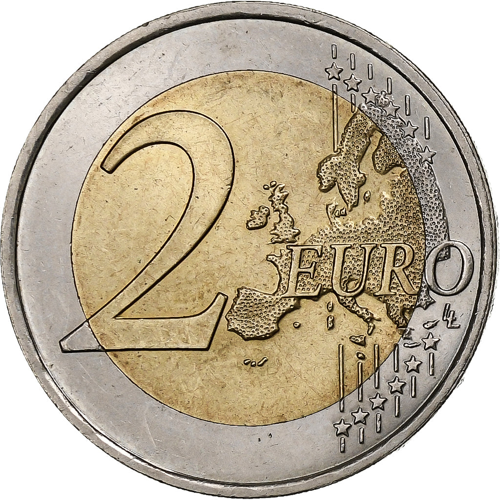 Francia,

2 euros,

Tratado de Roma