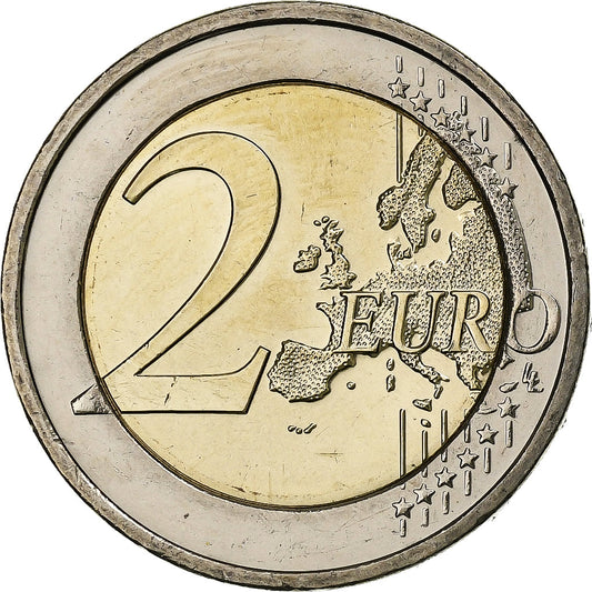 Irlanda, 
  
  2 euros, 
  
  Centenario del 1er. Reunión del Dail Eireann