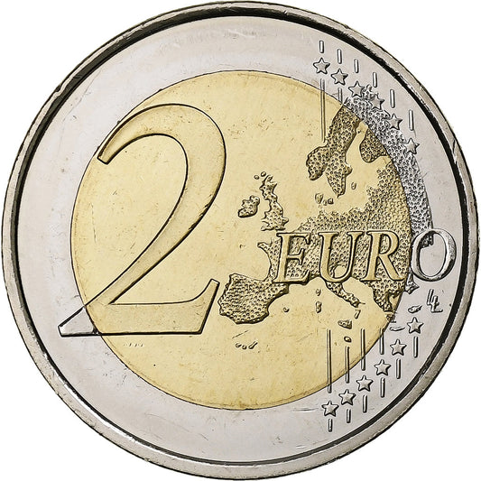 España, 

2 euros, 

Iglesias del Reino de Asturias