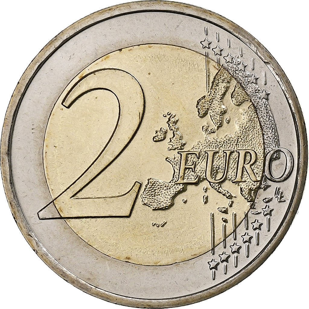 Eslovenia, 

2 euros, 

10.º aniversario de la Eurocopa en Eslovenia
