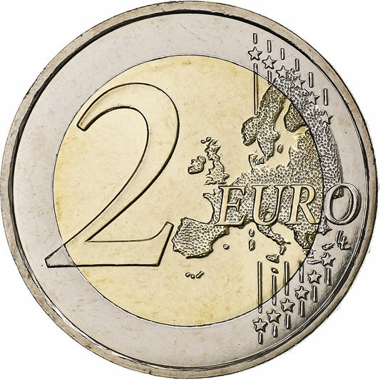 Malta, 

2 euros, 

La Paz