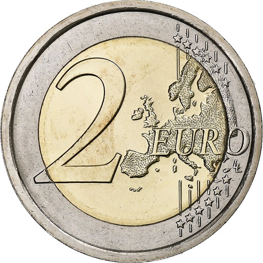 Italia, 

2 euros, 

Basílica de San Marcos