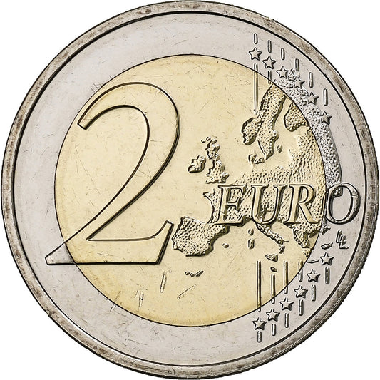 Lituania, 

2 euros, 

El Sol Naciente