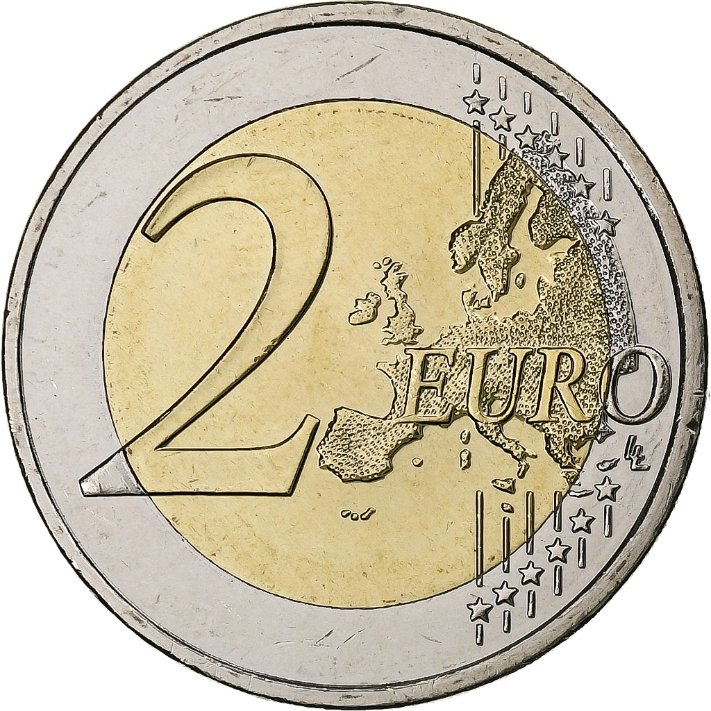 Grecia, 

2 euros, 

Monasterio de Arkadi