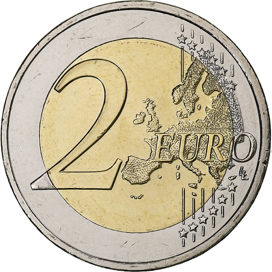 Grecia, 

2 euros, 

Monasterio de Arkadi