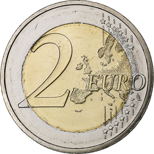 Alemania, 
  
  2 euros, 
  
  Estado federado federal - "Rheinland-Pfalz"
