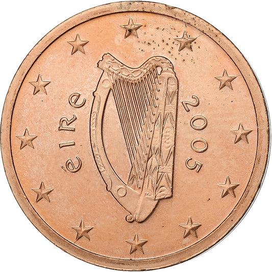 Irlanda - Eire, 

2 céntimos de euro, 

2005