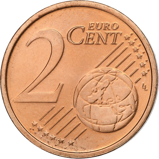Irlanda - Eire, 

2 céntimos de euro, 

2005