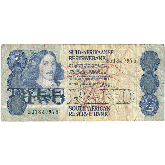 Sudáfrica, 

2 Rands, 

KM:118c