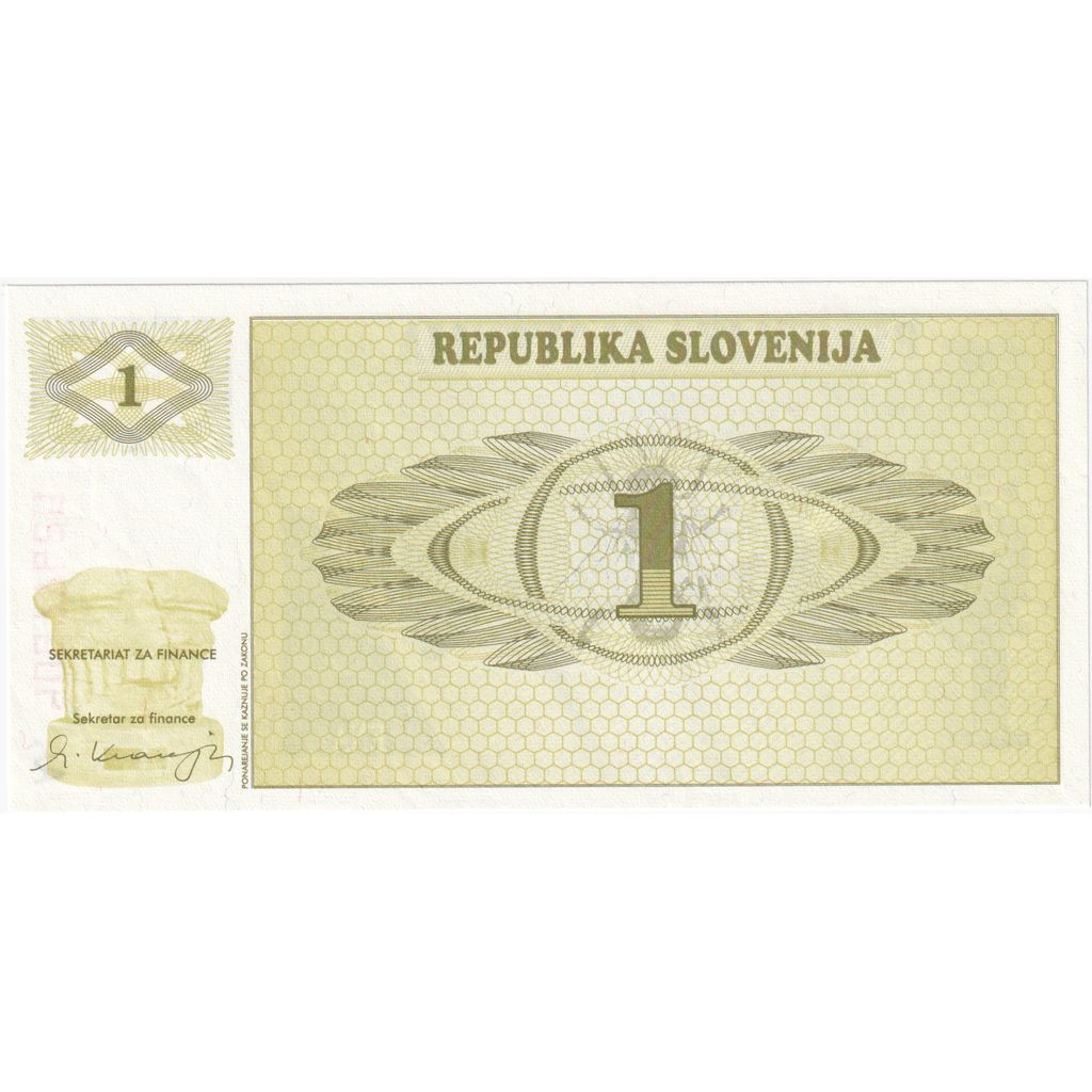 Eslovenia,

1 Lipa,

1990