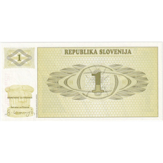 Eslovenia,

1 Lipa,

1990