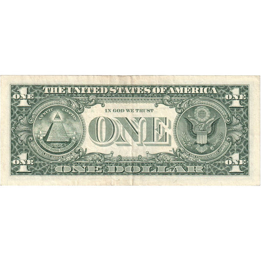 Estados Unidos, 

1 dólar, 

1999