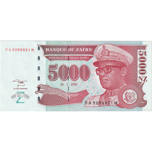 Zaire, 
  
  5000 Nuevos Zaires, 
  
  1995