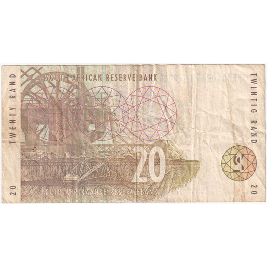 Sudáfrica, 

20 Rands, 

VF (30-35)