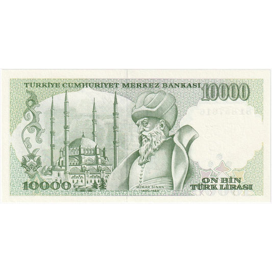 Turquía, 

10.000 liras