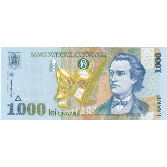 Rumania, 
  
  1000 lei, 
  
  UNC(65-70)