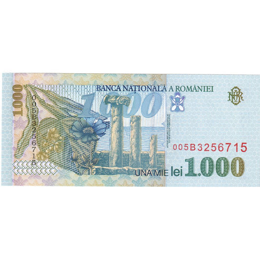 Rumania, 
  
  1000 lei, 
  
  UNC(65-70)